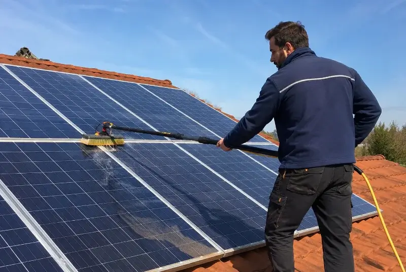 Nettoyage et entretien de panneaux solaires à Onnaing